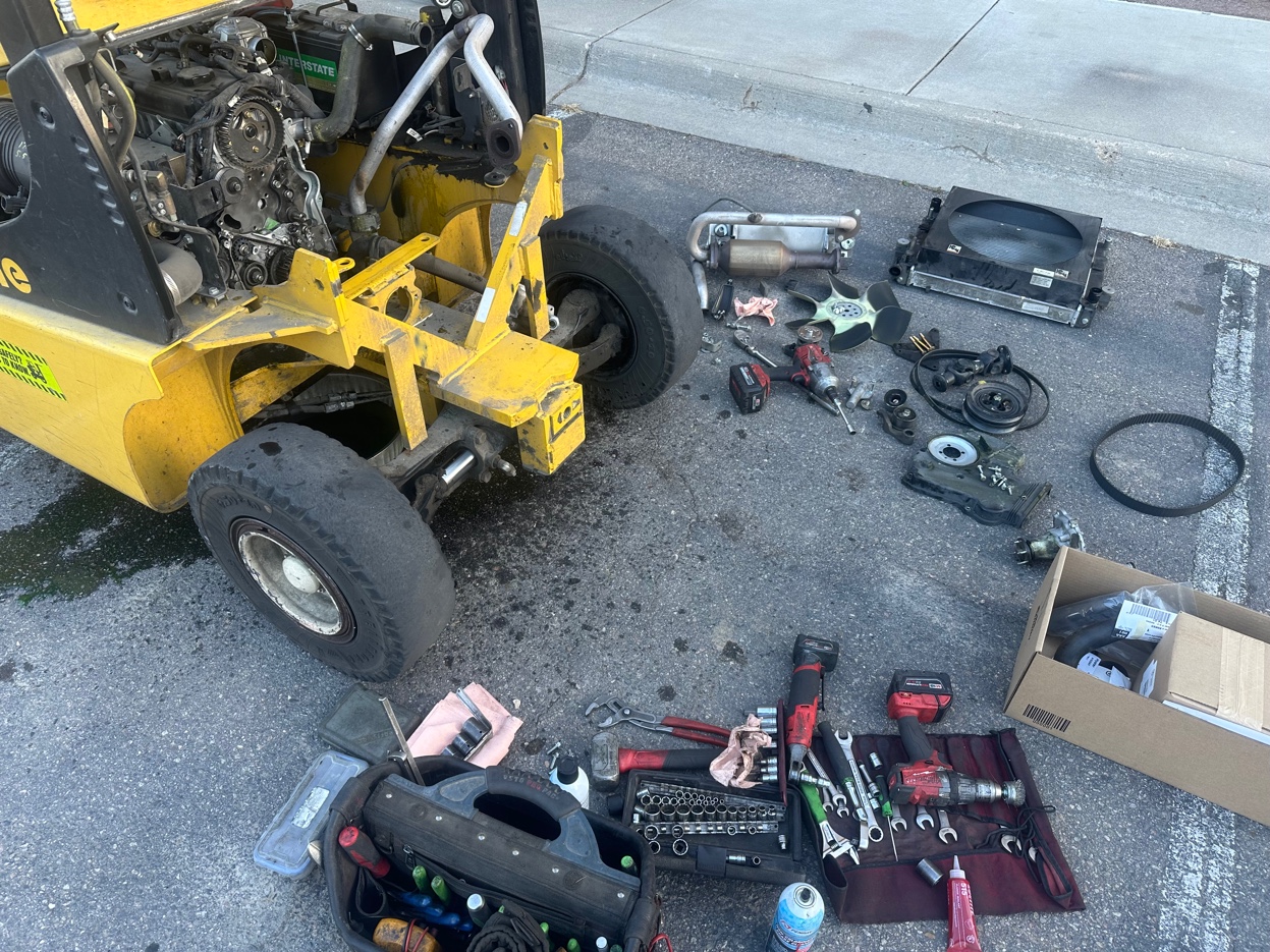 Equipment repair